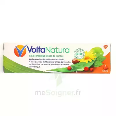 Voltanatura Gel De Massage Plantes Bio T/50ml à Veauche