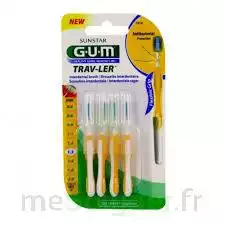 Gum Trav - Ler, 1,3 Mm, Manche Jaune , Blister 4 à Veauche