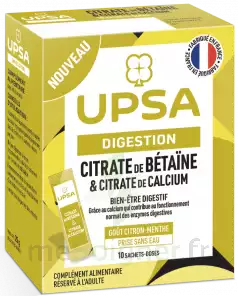 Upsa Citrate De Bétaïne & Citrate De Calcium Poudre 10 Sachets à Veauche